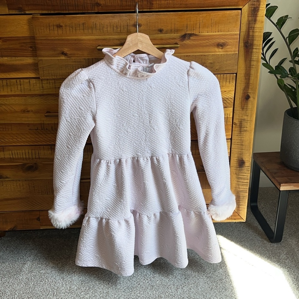 Janie & Jack Girls The Cozy Frills Dress 👗